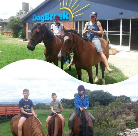 Horse riding